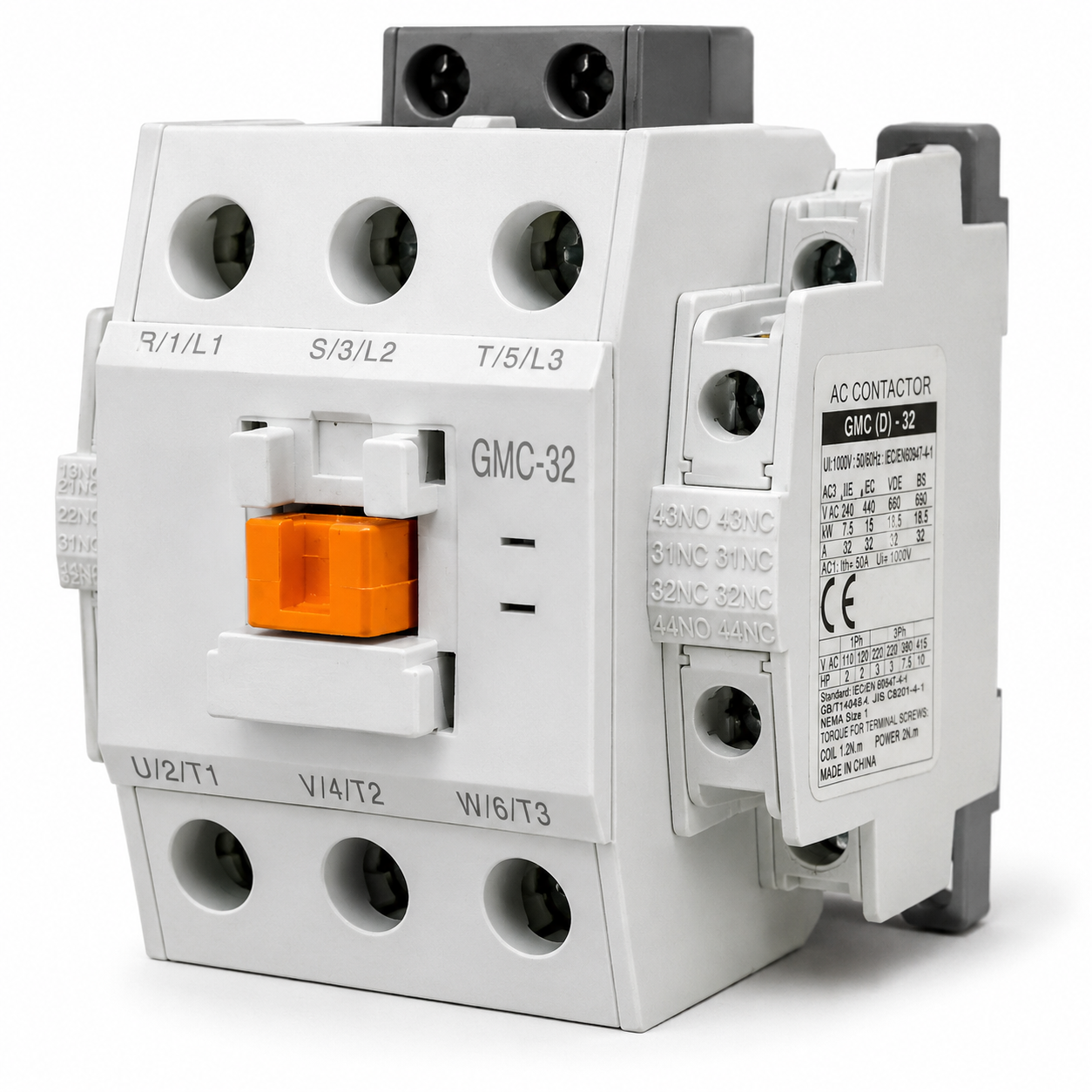 GMC-32 32A 3 Pole AC Magnetic Contactor – Heavy Duty Contactor